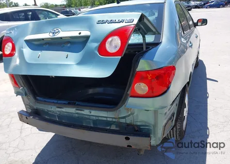 2007 Toyota Corolla Le z USA, uszkodzony, nr VIN 2T1BR32E07C738017